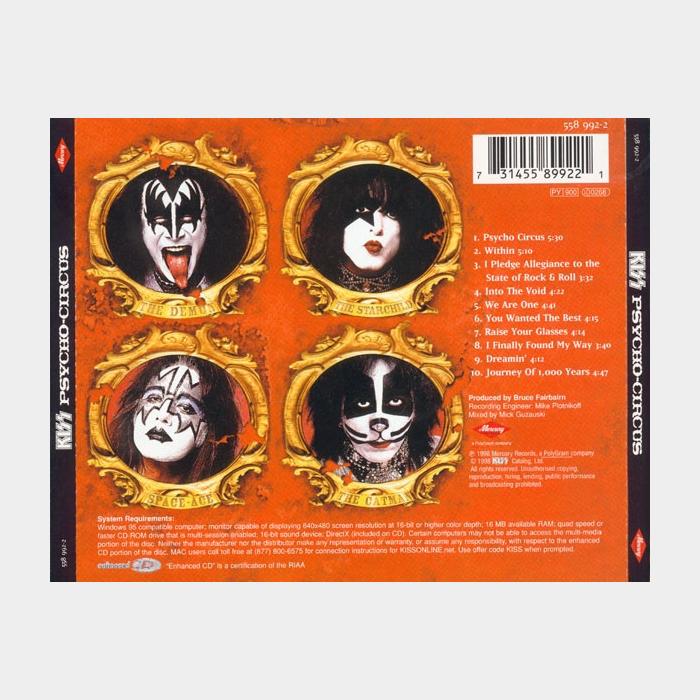 CD Kiss - Psycho Circus