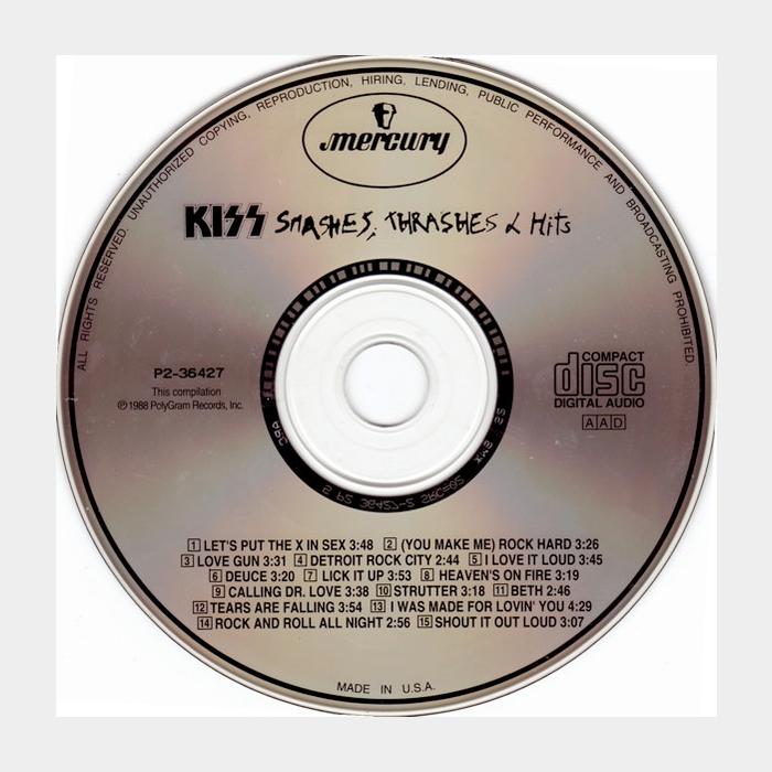 CD Kiss - Smashes, Thrashes & Hits