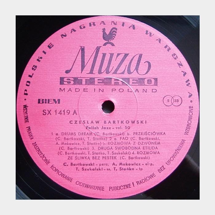 Czesław Bartkowski - Drums Dream (ex+/ex)