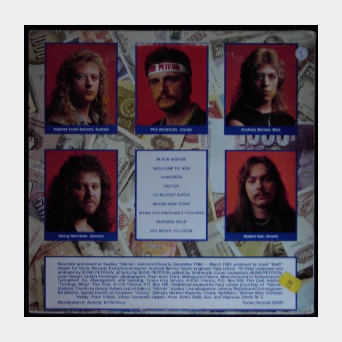 Blind Petition - Welcome To Win (ex/ex)