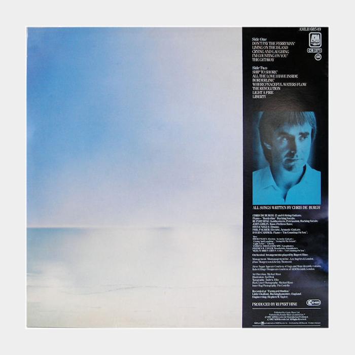 Chris De Burgh - The Getaway (ex+/ex)