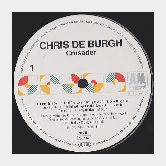 Chris De Burgh - Crusader (ex+/ex+)