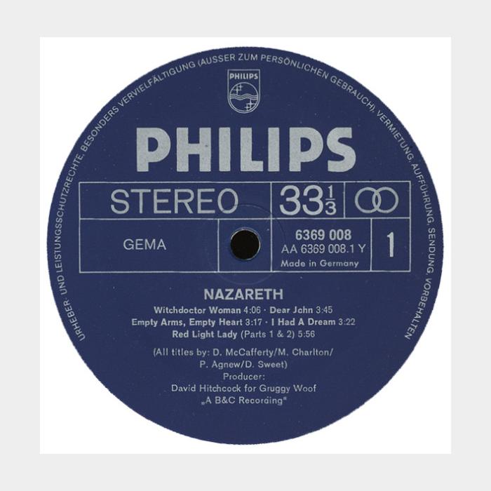 Nazareth - Nazareth (ex+/ex)