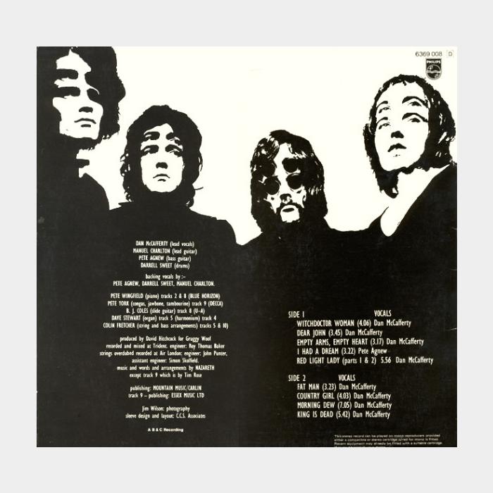 Nazareth - Nazareth (ex+/ex)