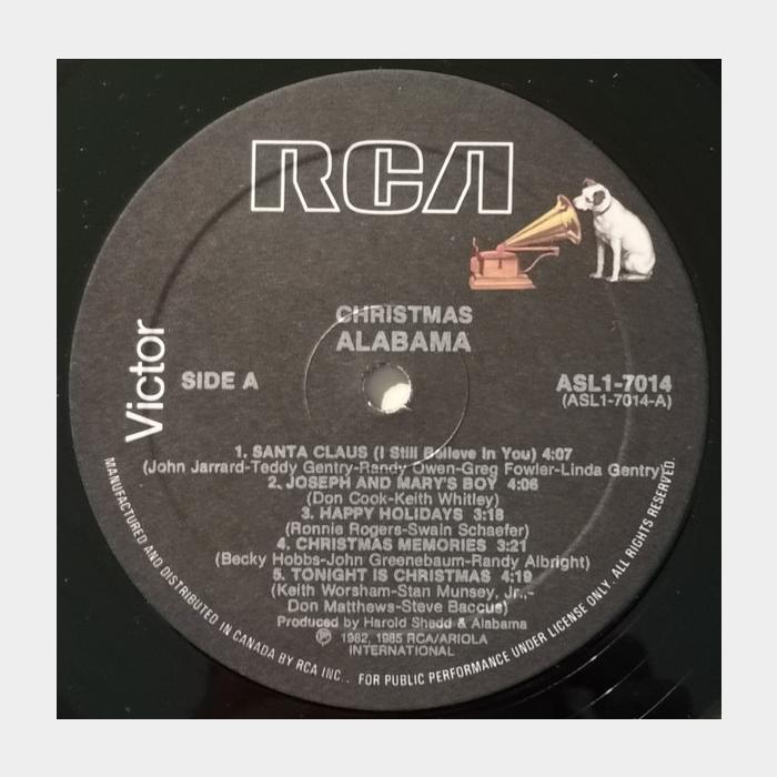 Alabama - Christmas (ex+/ex)
