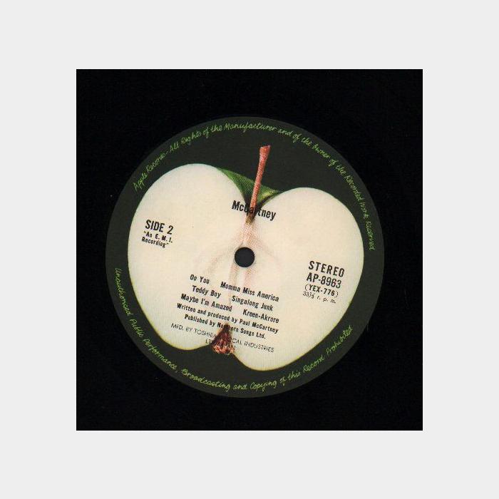 Paul McCartney - McCartney (ex+/ex)
