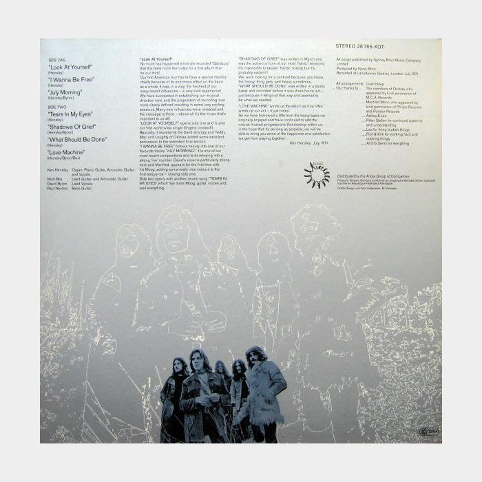 Uriah Heep - Look At Yourself (ex+/ex)