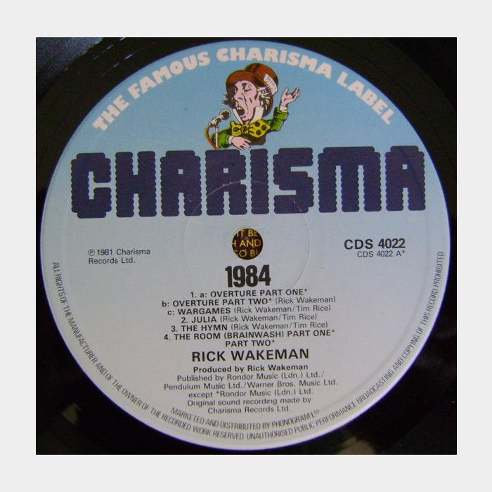 Rick Wakeman - 1984 (ex+/ex+)