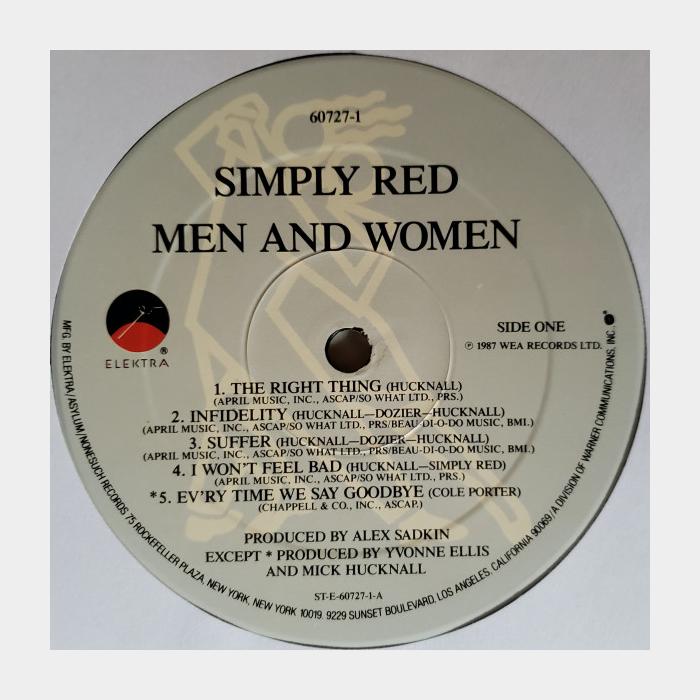 Simply Red - Men And Women (ex+/ex+)