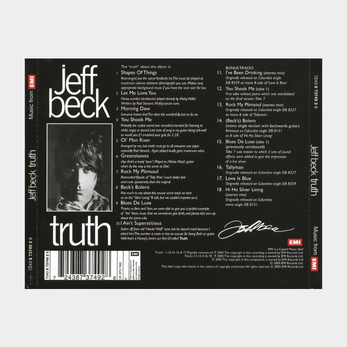 CD Jeff Beck - Truth