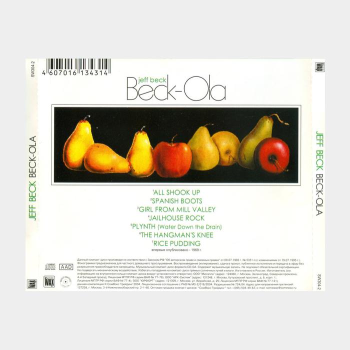 CD Jeff Beck - Beck-Ola