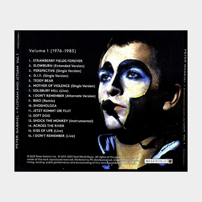 CD Peter Gabriel - Flotsam And Jetsam Vol.1