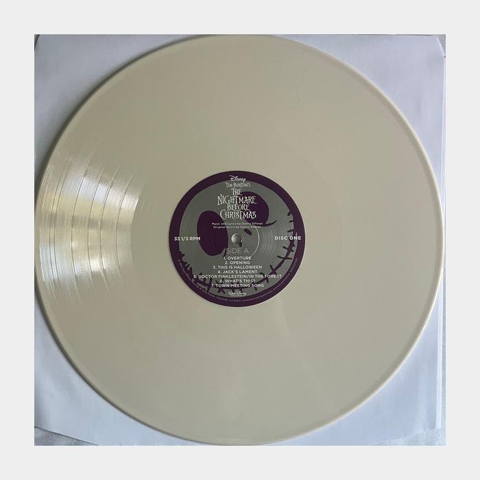 OST - The Nightmare Before Christmas 2LP (sealed, 180g, White/Aqua LP)