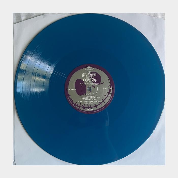 OST - The Nightmare Before Christmas 2LP (sealed, 180g, White/Aqua LP)