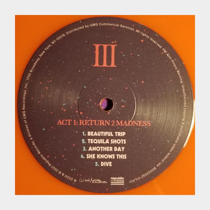 Kid Cudi - Man On The Moon III: The Chosen 2LP (sealed, 180g, Orange LP)