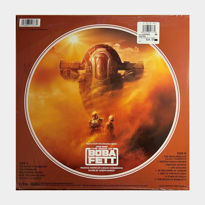 OST - Star Wars: The Book Of Boba Fett (sealed, 180g, Picture LP)