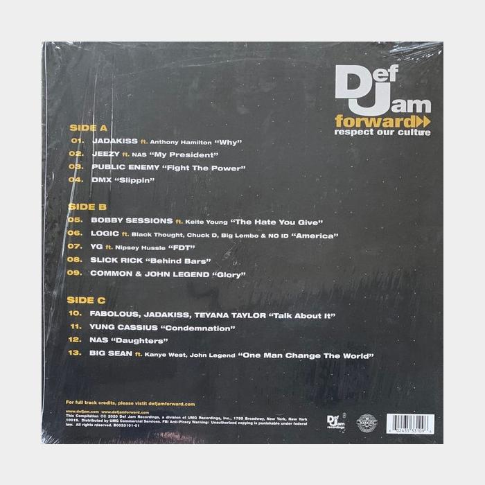 VA - Def Jam Forward: Respect Our Culture 2LP (sealed, 180g)