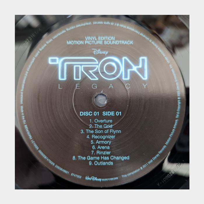 Daft Punk - OST Tron Legacy 2LP (sealed, 180g, Blue & Clear LP)