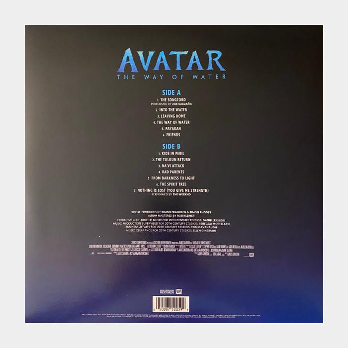 OST - Avatar: The Way Of Water (sealed, 180g, Blue LP)