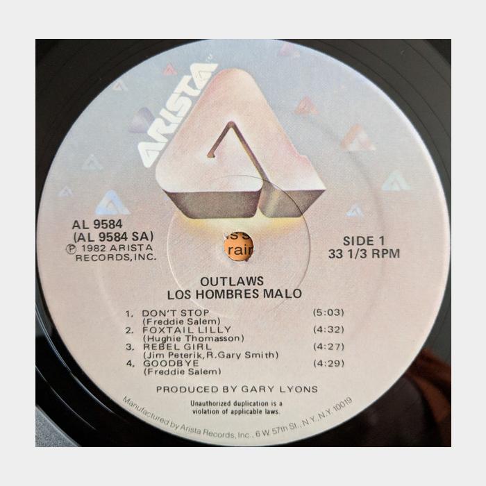 Outlaws - Los Hombres Malo (ex+/ex)