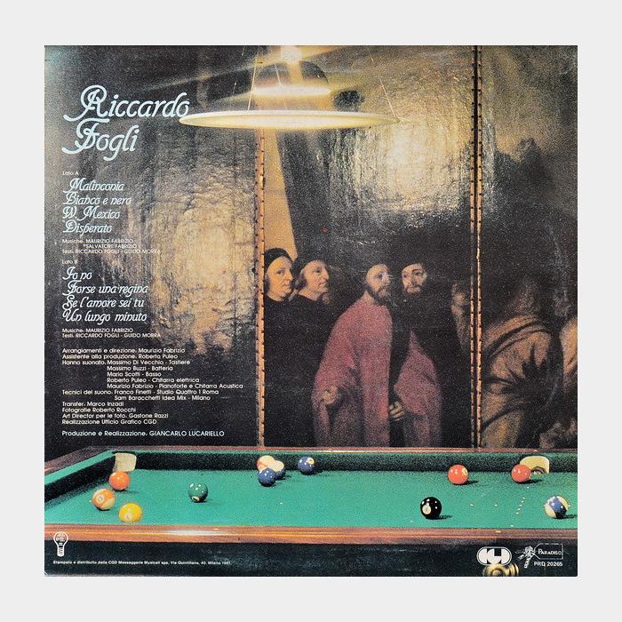 Riccardo Fogli - Campione (ex/ex)