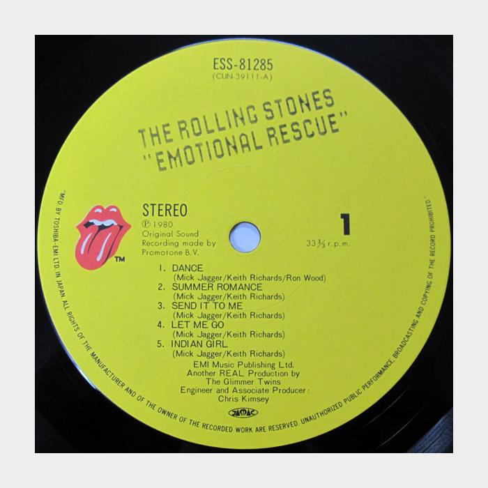 Rolling Stones - Emotional Rescue (ex+/ex+)