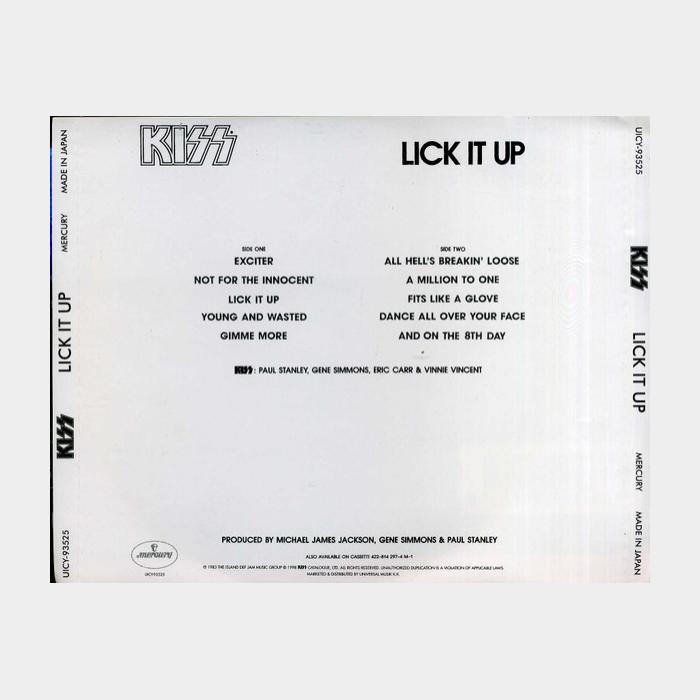 CD Kiss - Lick It Up