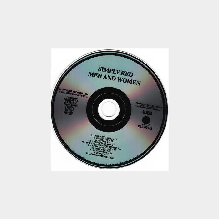 CD Simply Red - Men And Women