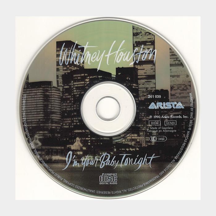 CD Whitney Houston - I'm Your Baby Tonight