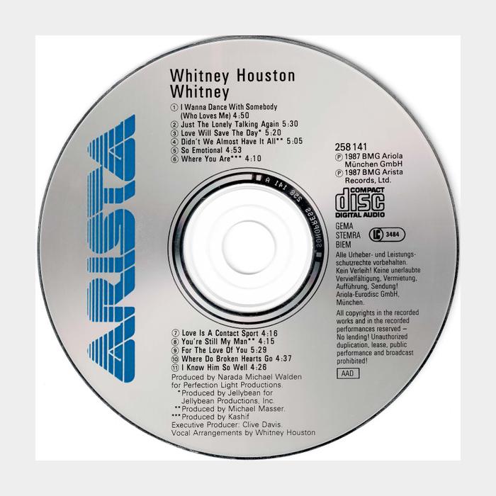CD Whitney Houston - Whitney