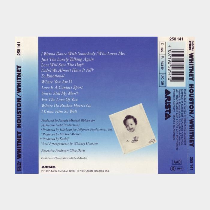 CD Whitney Houston - Whitney