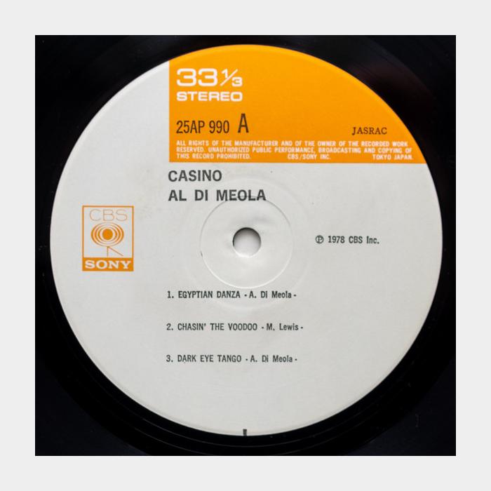 Al Di Meola - Casino (ex+/ex+)