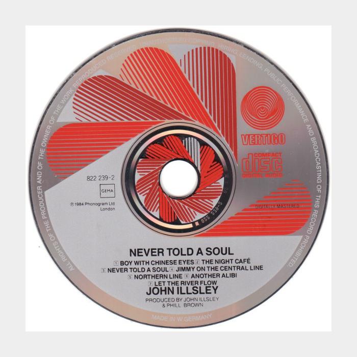 CD John Illsley - Never Told A Soul