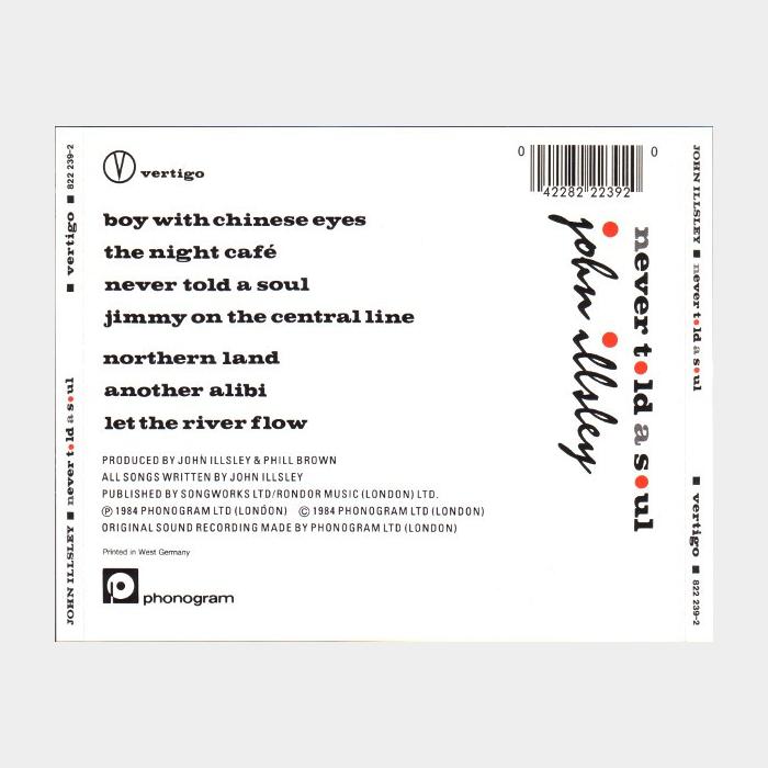 CD John Illsley - Never Told A Soul