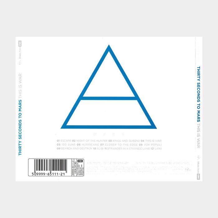 CD 30 Seconds To Mars - This Is War