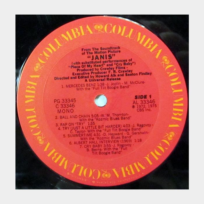 Janis Joplin - Janis 2LP (ex+/ex+)