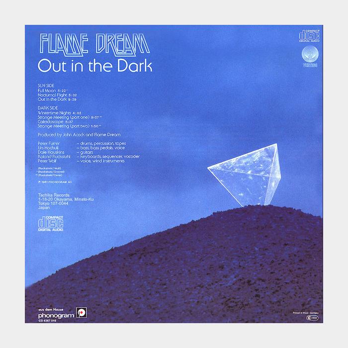 CD Flame Dream - Out In The Dark