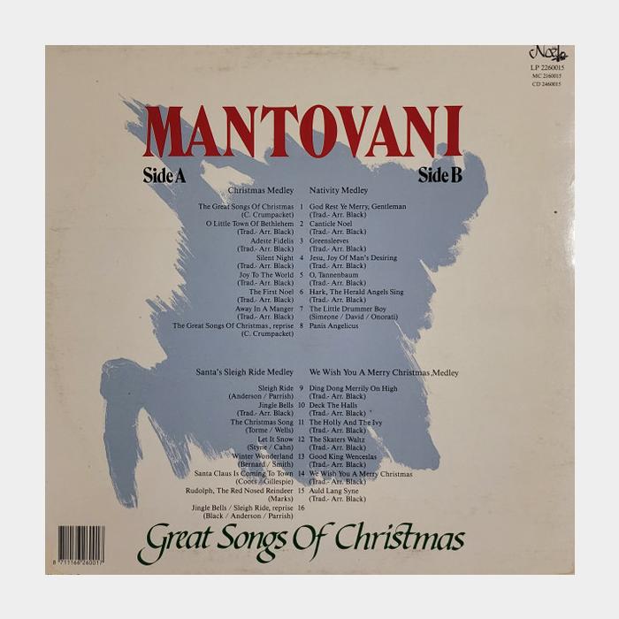 Mantovani - Great Songs Of Christmas (ex+/vg+)