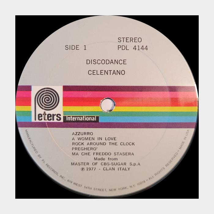 Adriano Celentano - Disco Dance (ex+/ex+)