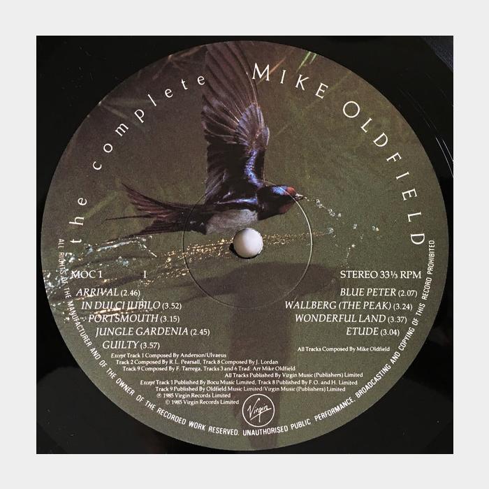 Mike Oldfield - The Complete 2LP (ex/ex)