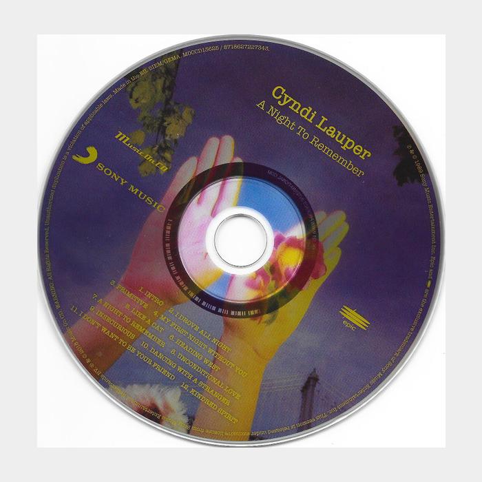 CD Cyndi Lauper - A Night To Remember
