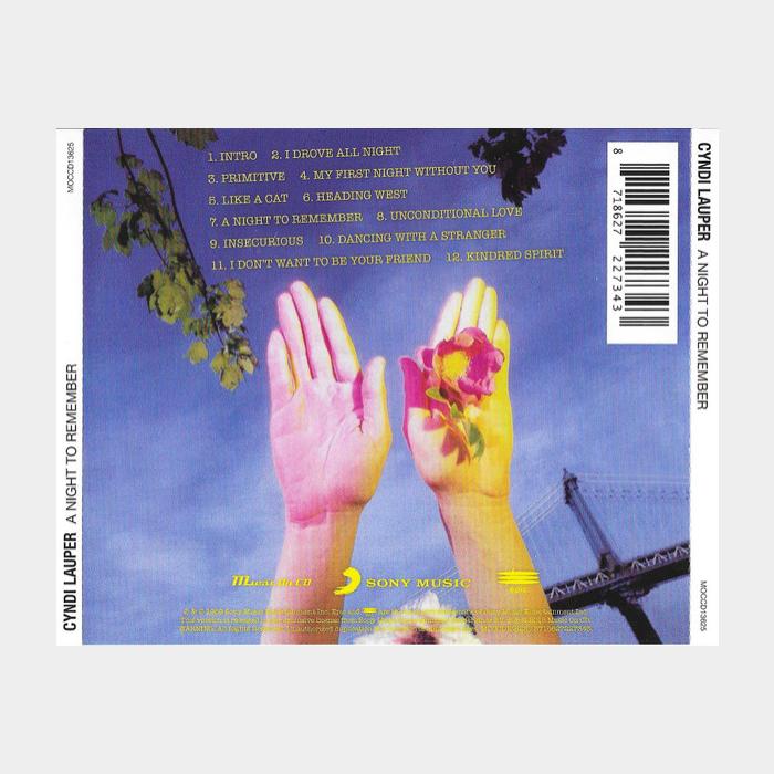 CD Cyndi Lauper - A Night To Remember