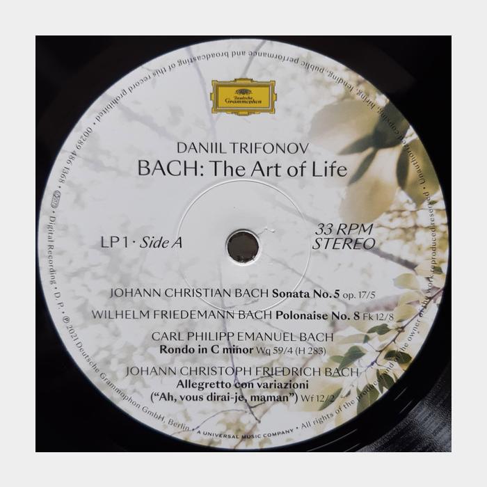 Bach - Daniil Trifonov - The Art Of Life 3LP (sealed, 180g)