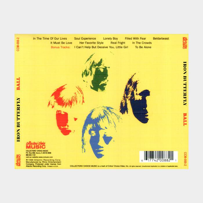 CD Iron Butterfly - Ball