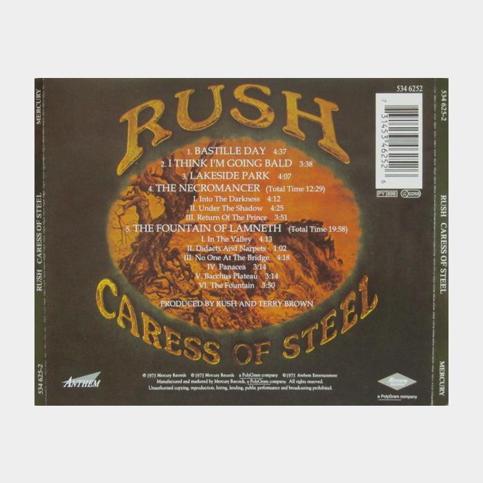 CD Rush - Caress Of Steel