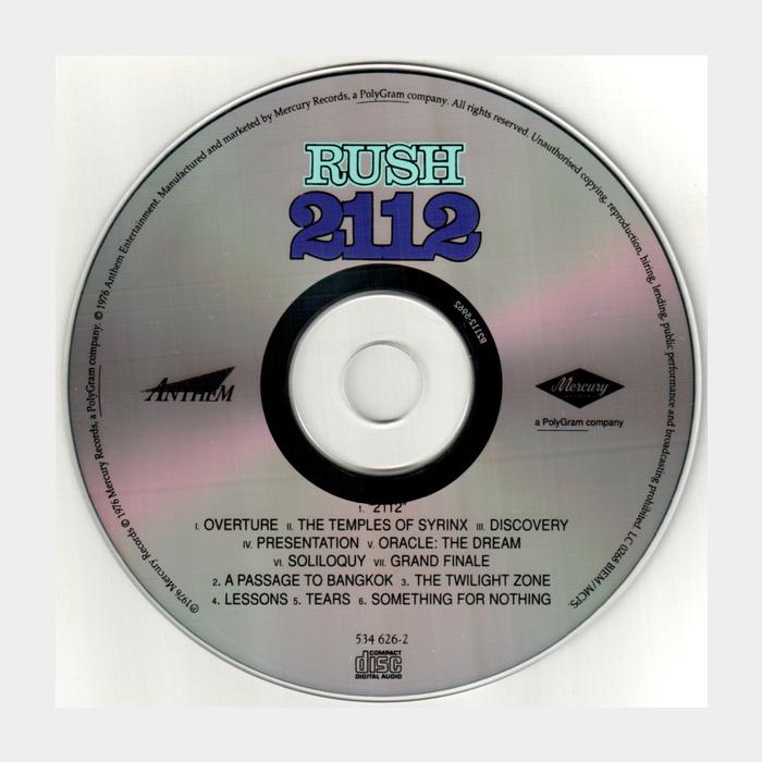CD Rush - 2112