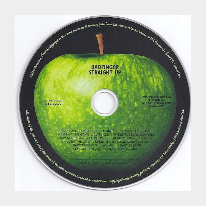 CD Badfinger - Straight Up