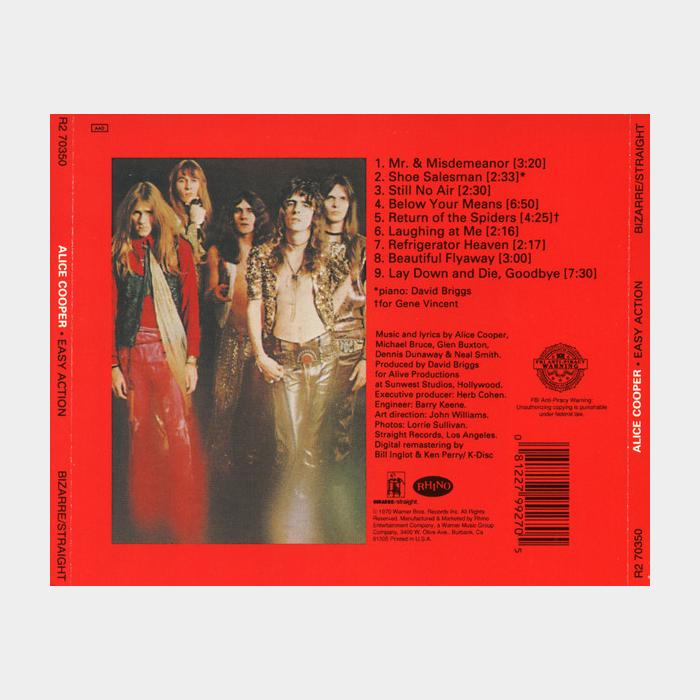 CD Alice Cooper - Easy Action
