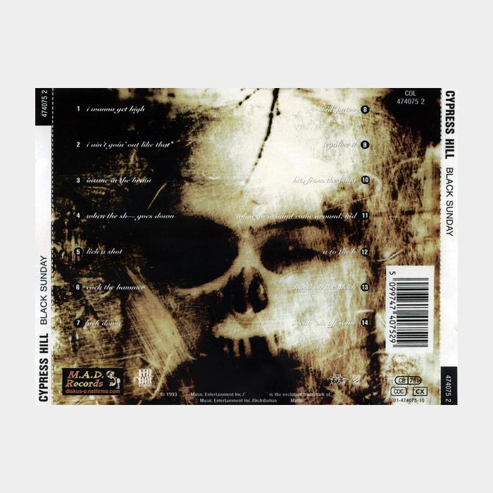 CD Cypress Hill - Black Sunday