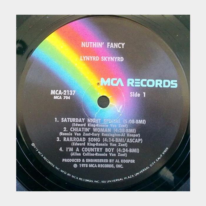 Lynyrd Skynyrd - Nuthin' Fancy (ex+/ex-)